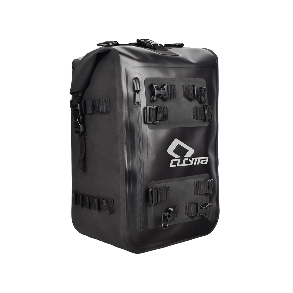Motorcycle Tail Bag Waterproof Roll Top - Bolsa de Assento Traseiro para Motocicleta