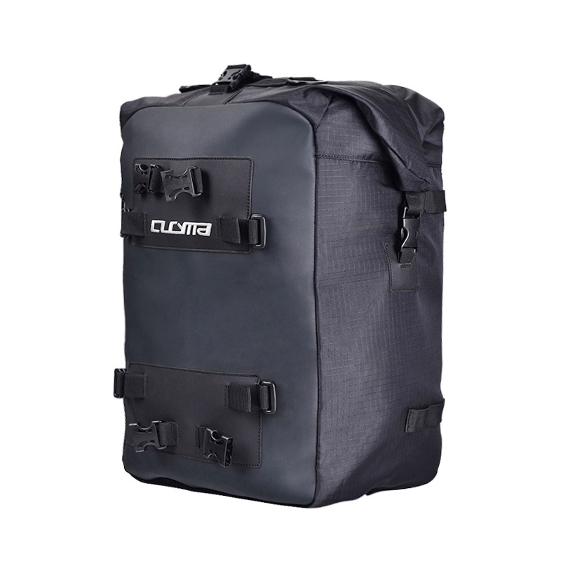 Motorcycle Tail Bag Waterproof Roll Top - Bolsa de Assento Traseiro para Motocicleta