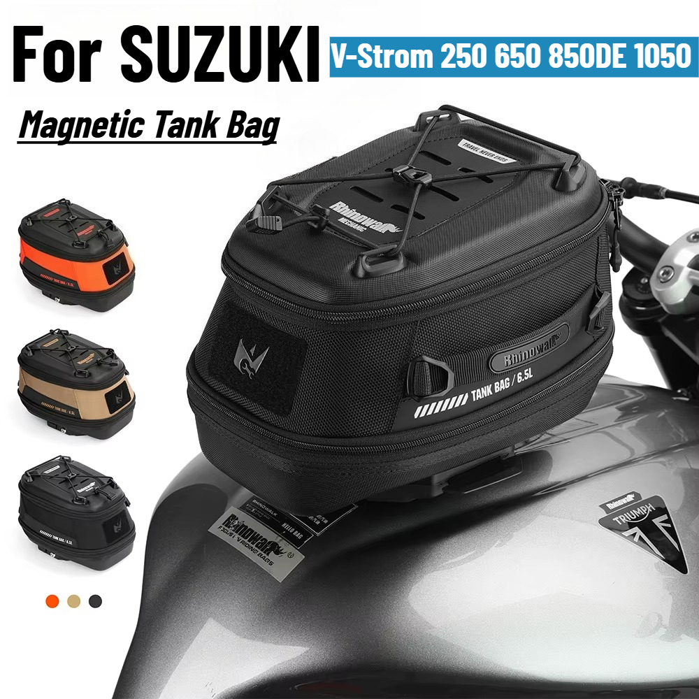 Motorcycle Tank Bag Magnetic Quick Release - Bolsa Magnética para Tanque de Motocicleta