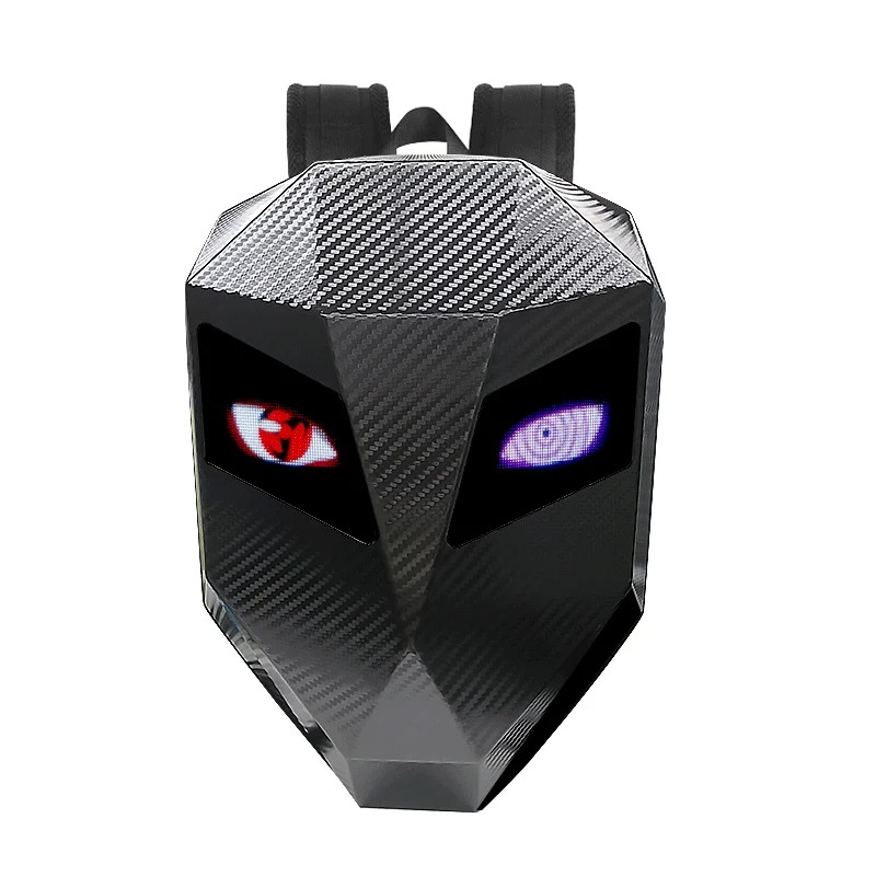 Motorcycle Helmet Backpack Waterproof Led - Loy led mochila cavaleiro ciclismo mochila