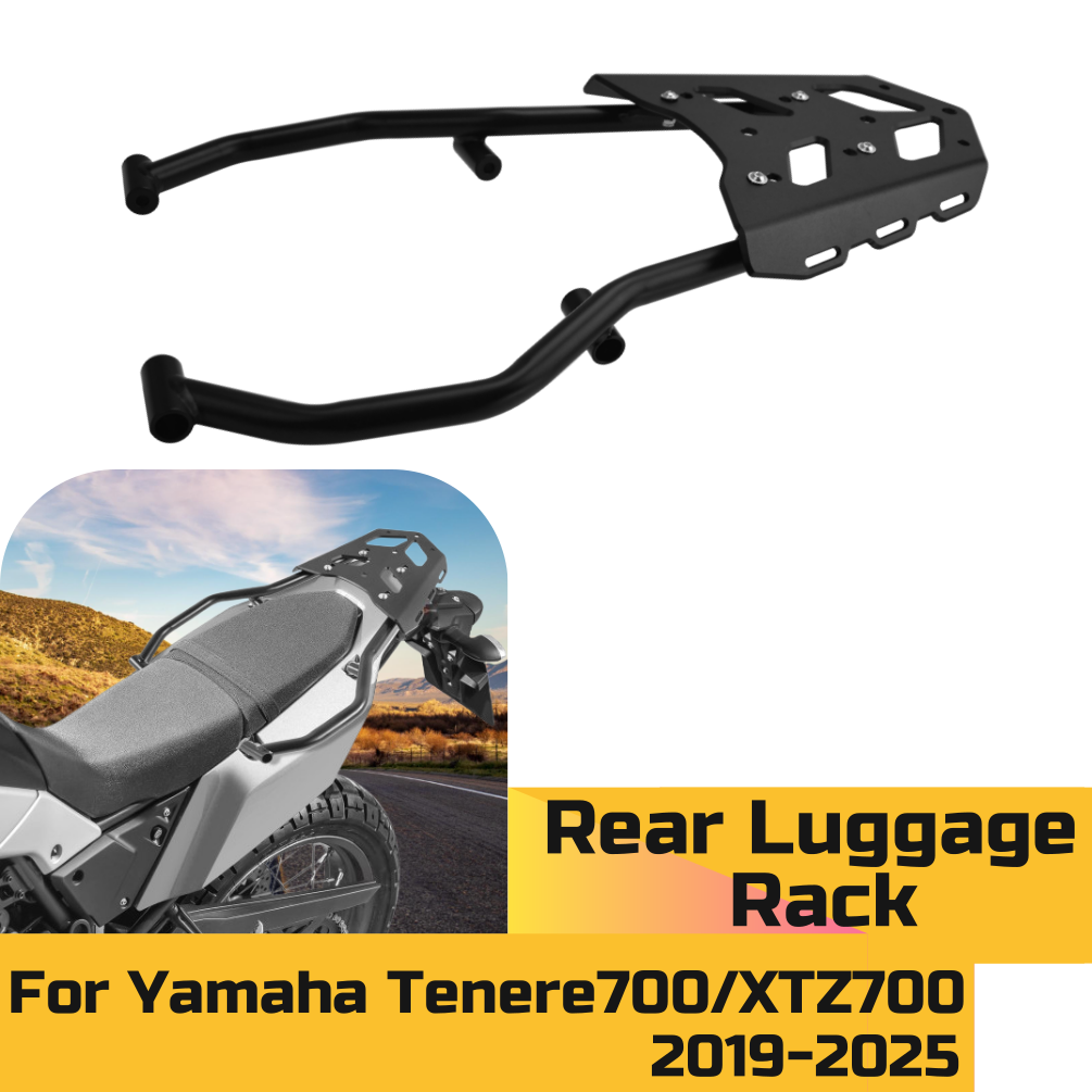Motorcycle Luggage Rack Rear Carrier Steel - Suporte para Bagageiro Traseiro de Motocicleta