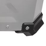 Aluminum Top Case Luggage Box 45L 55L - Baú traseiro para motocicleta, caixa de