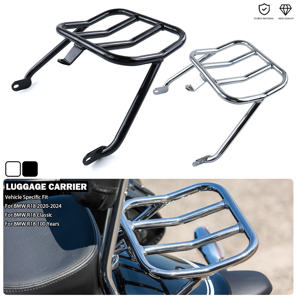 Motorcycle Luggage Rack Rear Carrier Steel - Rack de bagagem da motocicleta kit