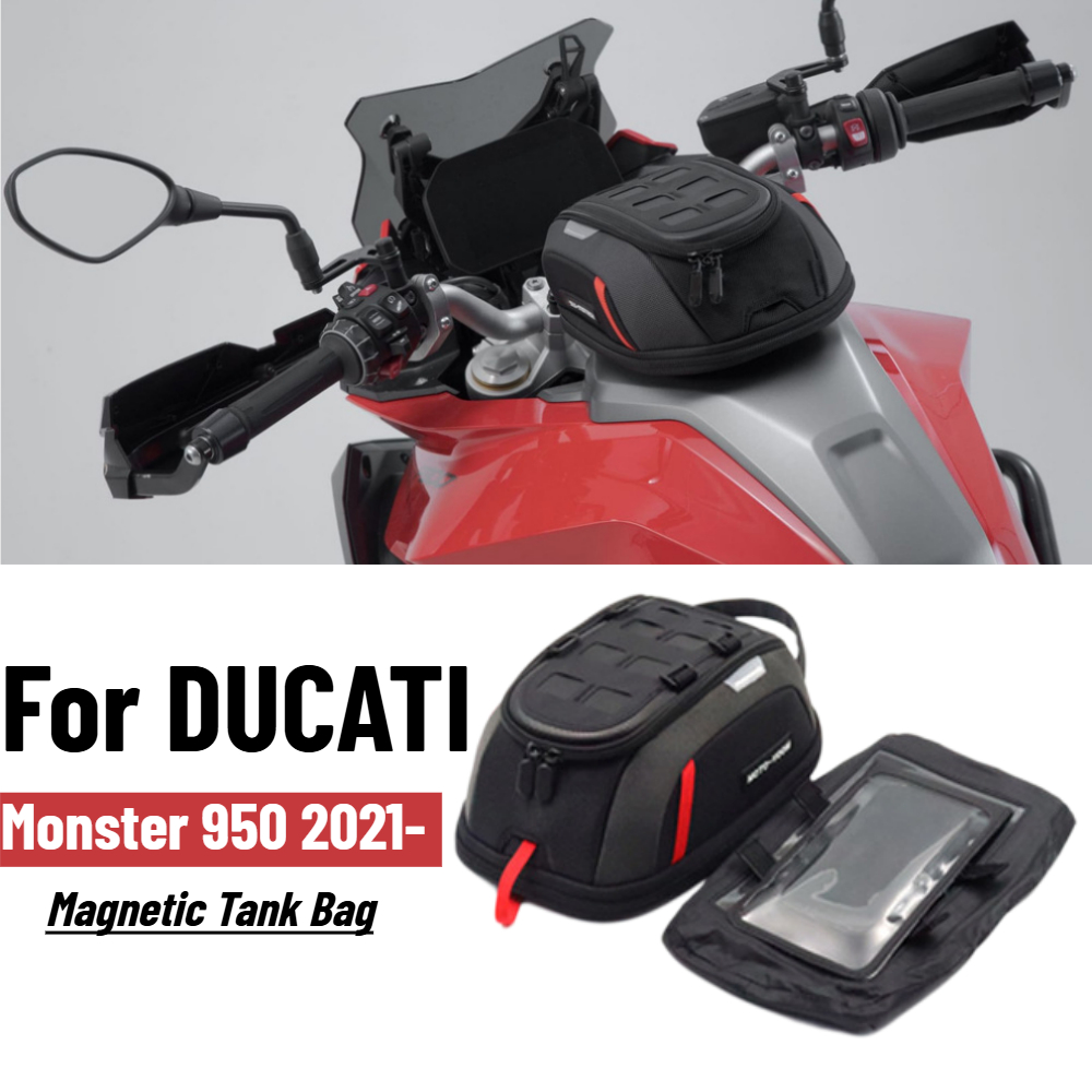 Motorcycle Tank Bag Magnetic Quick Release - Para DUCATI Monster 950 MONSTER950 2021-2026