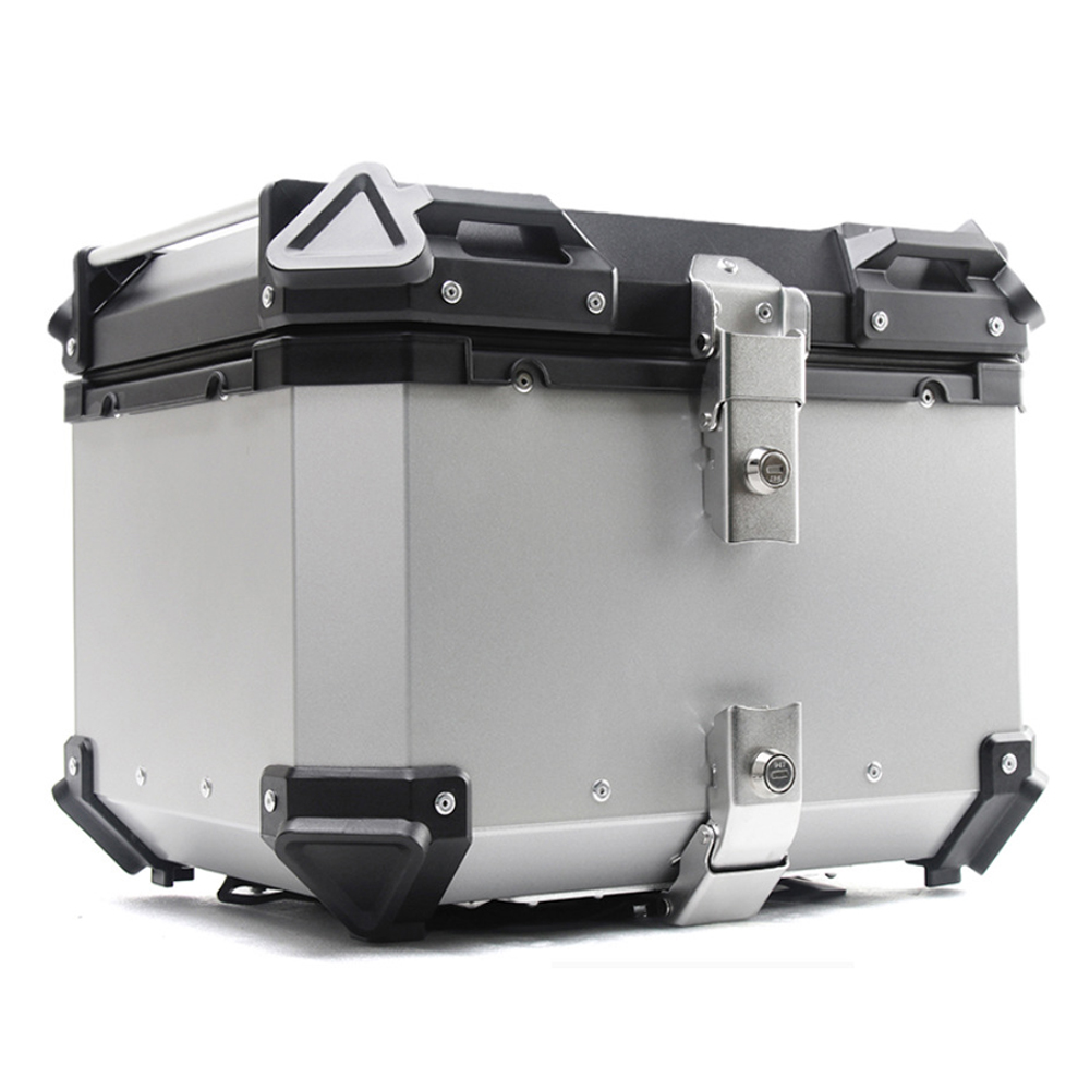 Aluminum Top Case Luggage Box 45L 55L - 36l 45l 55l 65l 80l 100l