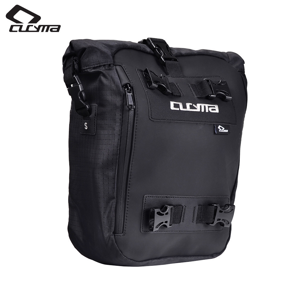 Motorcycle Tail Bag Waterproof Roll Top - Bolsa Traseira Impermeável para Motocicleta, Pequena