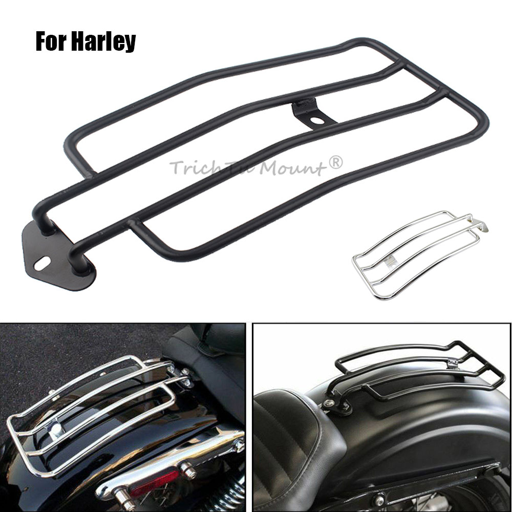 Motorcycle Luggage Rack Rear Carrier Steel - Suporte Traseiro de Bagagem para Harley