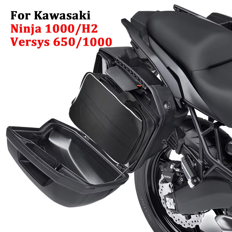 Motorcycle Saddlebag Liner Inner Bags - Bolsas Internas para Motocicleta 28L, Conjunto