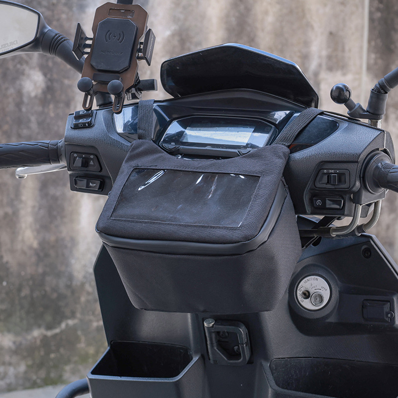 Bolsa Impermeável para Guidão  - Waterproof Motorcycle Handlebar Bag Pouch avaliação e preço