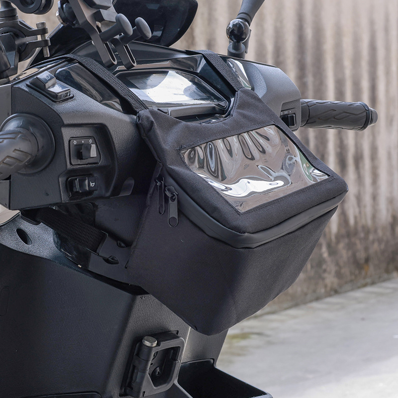Bolsa Impermeável para Guidão  - Waterproof Motorcycle Handlebar Bag Pouch avaliação e preço