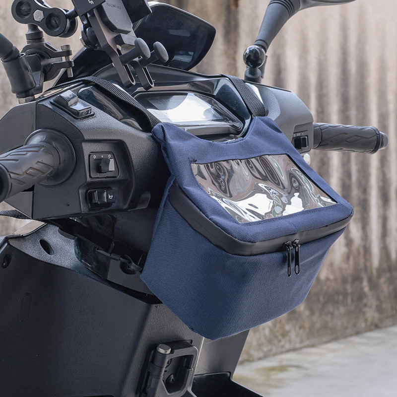 Bolsa Impermeável para Guidão  - Waterproof Motorcycle Handlebar Bag Pouch avaliação e preço