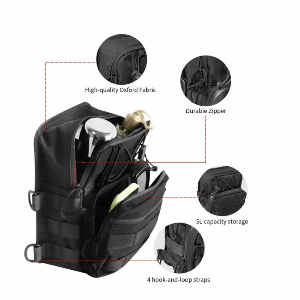 Bolsa de guidão de motocicleta - Waterproof Motorcycle Handlebar Bag Pouch avaliação e preço