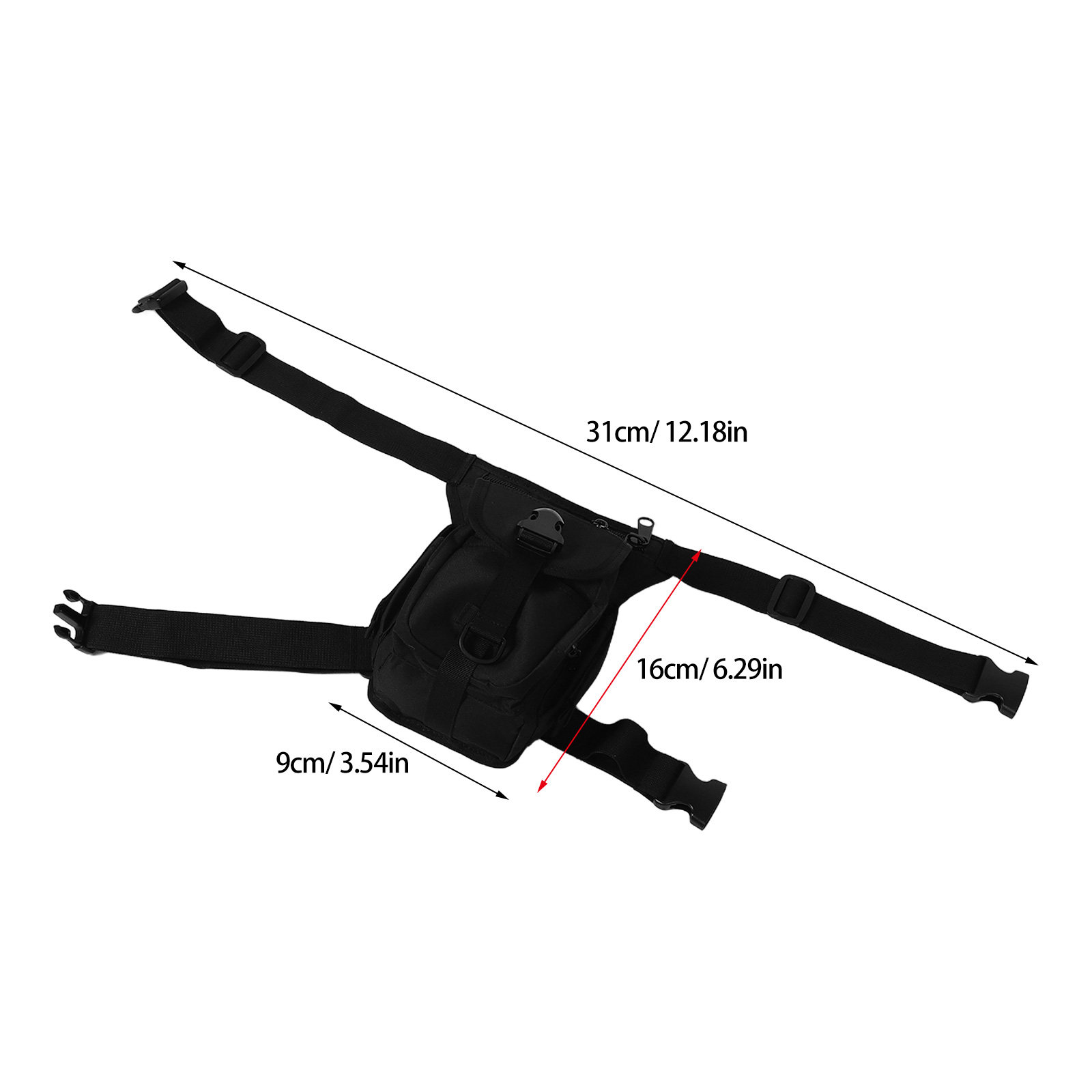 Bolsa de perna para motociclis - Motorcycle Leg Bag Drop Thigh Pouch avaliação e preço