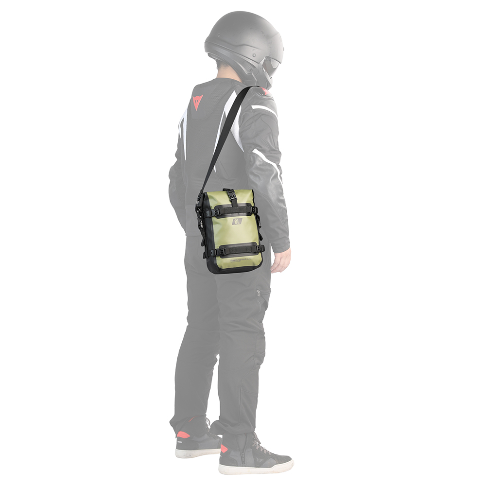 Rhinowalk bolsa para barra de  - Motorcycle Crash Bar Waterproof Dry Bag avaliação e preço
