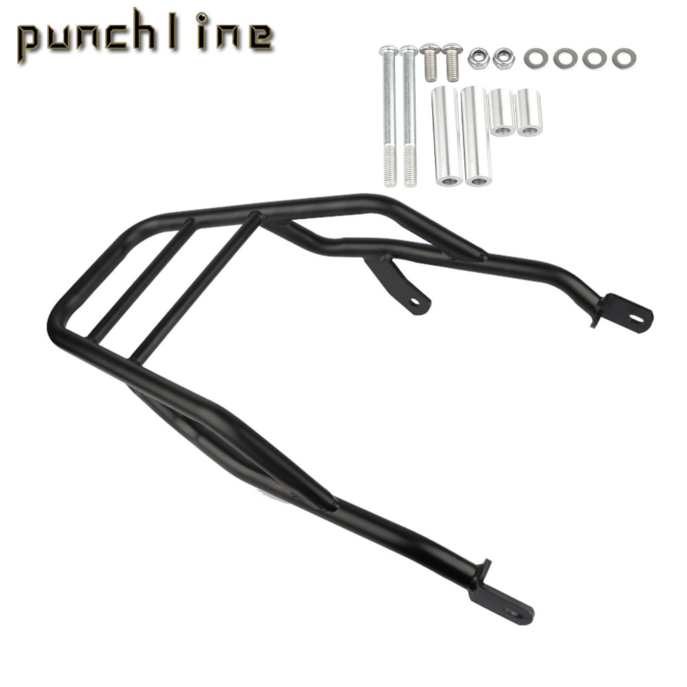 Suporte Traseiro para Bagagem  - Motorcycle Luggage Rack Rear Carrier Steel avaliação e preço