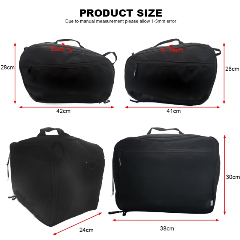 Bolsa interna para motocicleta - Motorcycle Saddlebag Liner Inner Bags avaliação e preço