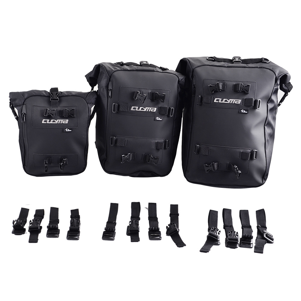 Bolsa de Assento Traseiro para - Motorcycle Tail Bag Waterproof Roll Top avaliação e preço