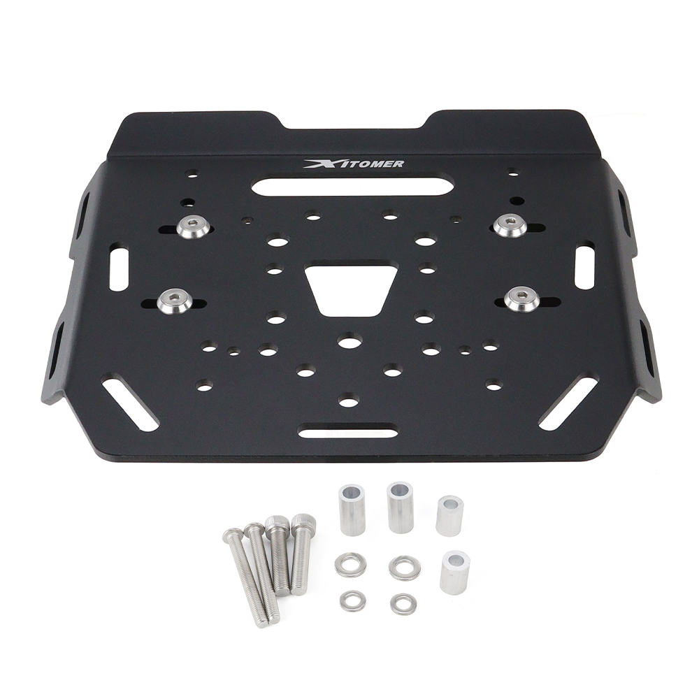 Suporte de Bagageiro Traseiro  - Motorcycle Luggage Rack Rear Carrier Steel avaliação e preço