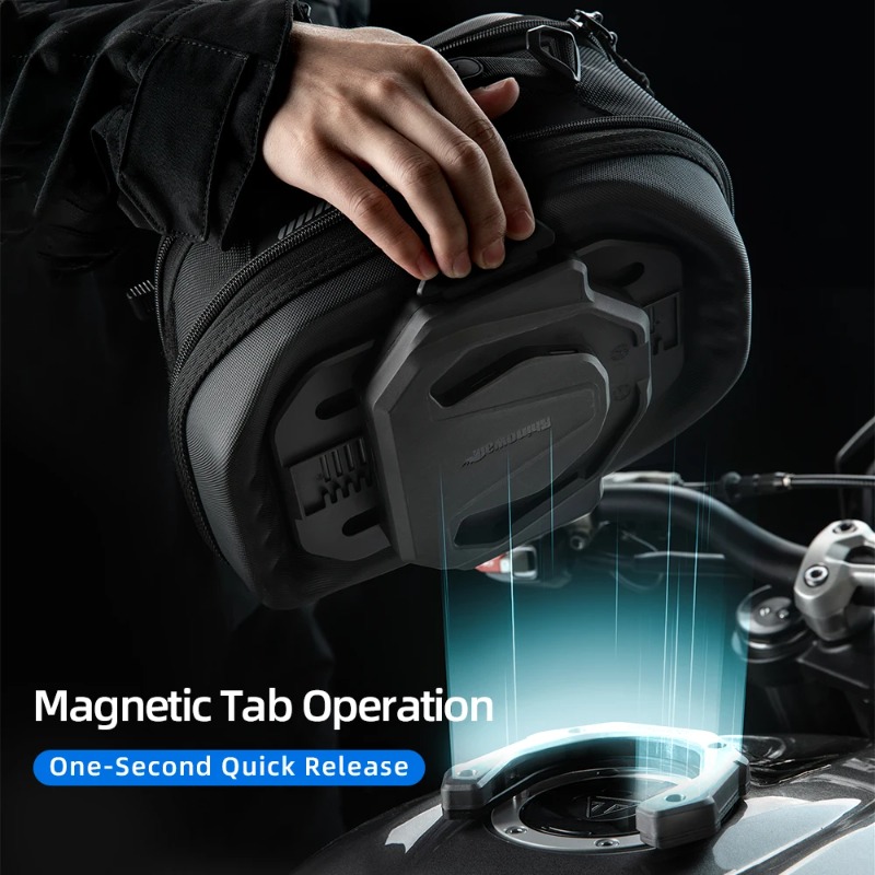 Bolsa Magnética para Tanque de - Motorcycle Tank Bag Magnetic Quick Release avaliação e preço