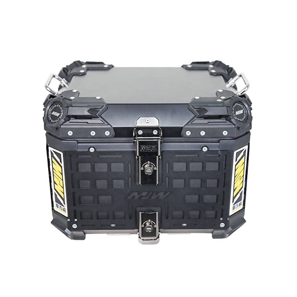Novo Baú Superior de Alumínio  - Aluminum Top Case Luggage Box 45L 55L avaliação e preço