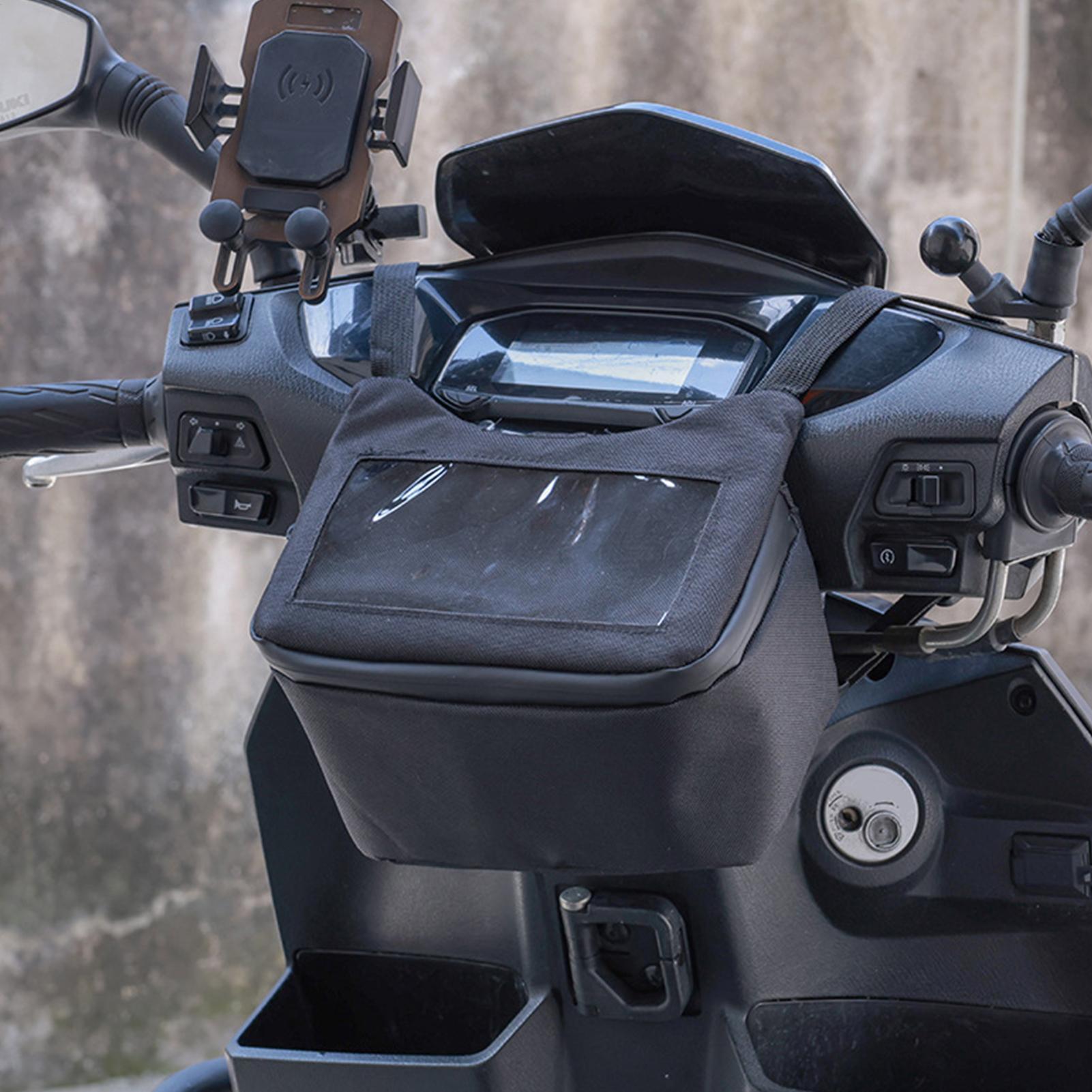 Bolsa para guidão de motocicle - Waterproof Motorcycle Handlebar Bag Pouch avaliação e preço