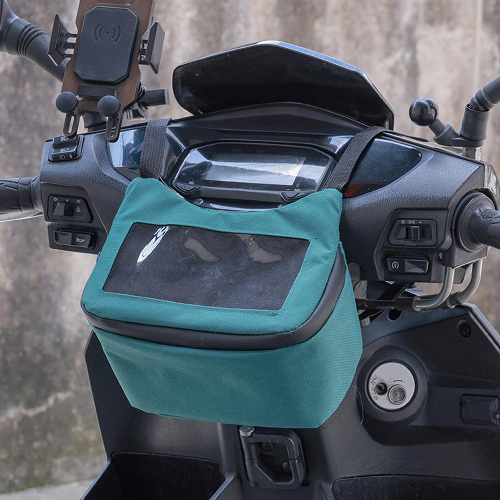 Bolsa para guidão de motocicle - Waterproof Motorcycle Handlebar Bag Pouch avaliação e preço