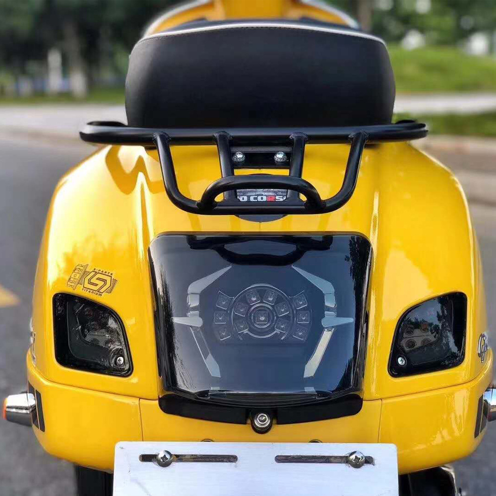 Suporte Traseiro para Bagagem  - Motorcycle Luggage Rack Rear Carrier Steel avaliação e preço