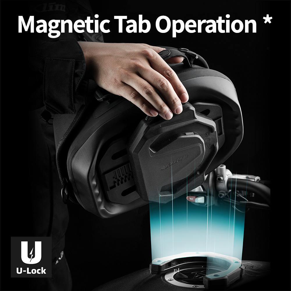 Bolsa Magnética para Tanque de - Motorcycle Tank Bag Magnetic Quick Release avaliação e preço