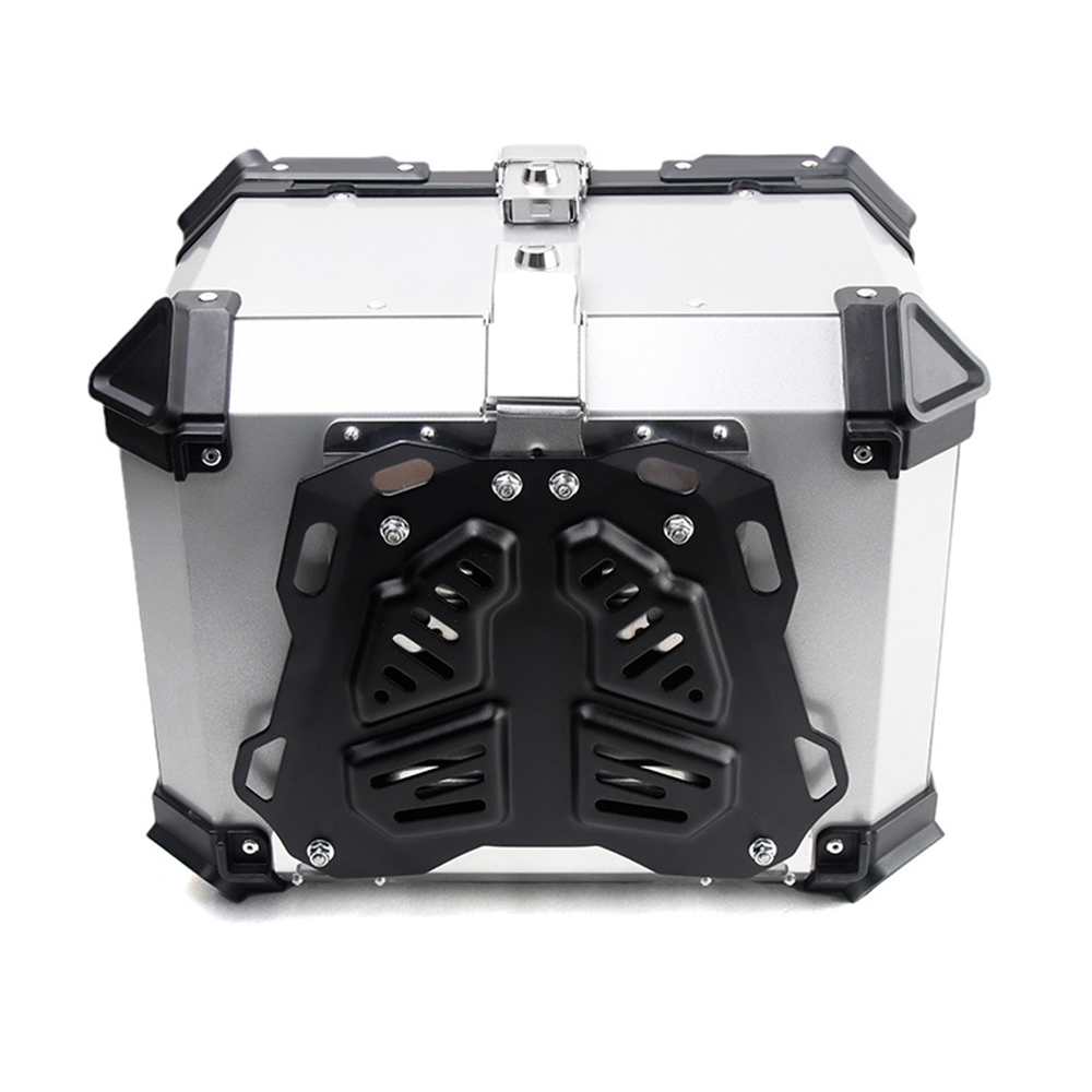 Caixa Traseira de Alumínio par - Aluminum Top Case Luggage Box 45L 55L avaliação e preço