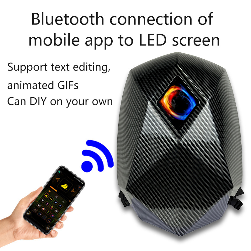 Mochila para Capacete de Motoc - Motorcycle Helmet Backpack Waterproof Led avaliação e preço