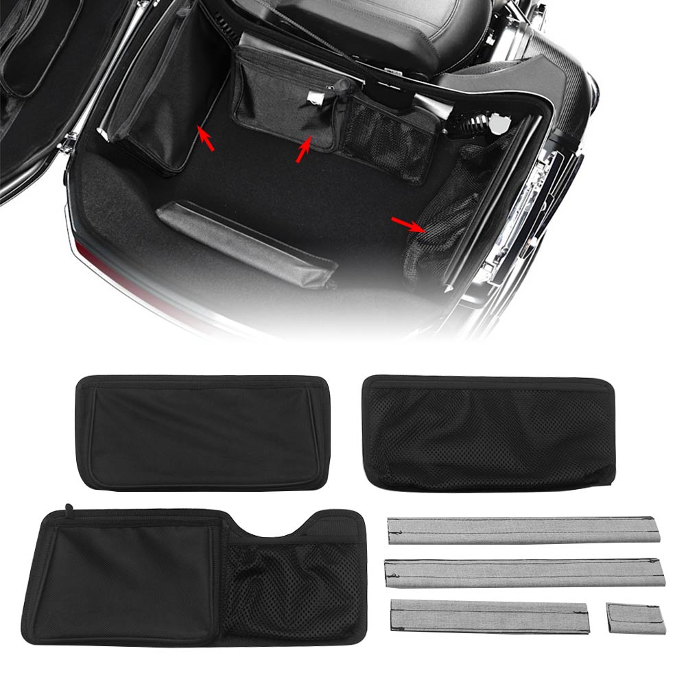 Bolsa Interna Organizadora par - Motorcycle Saddlebag Liner Inner Bags avaliação e preço