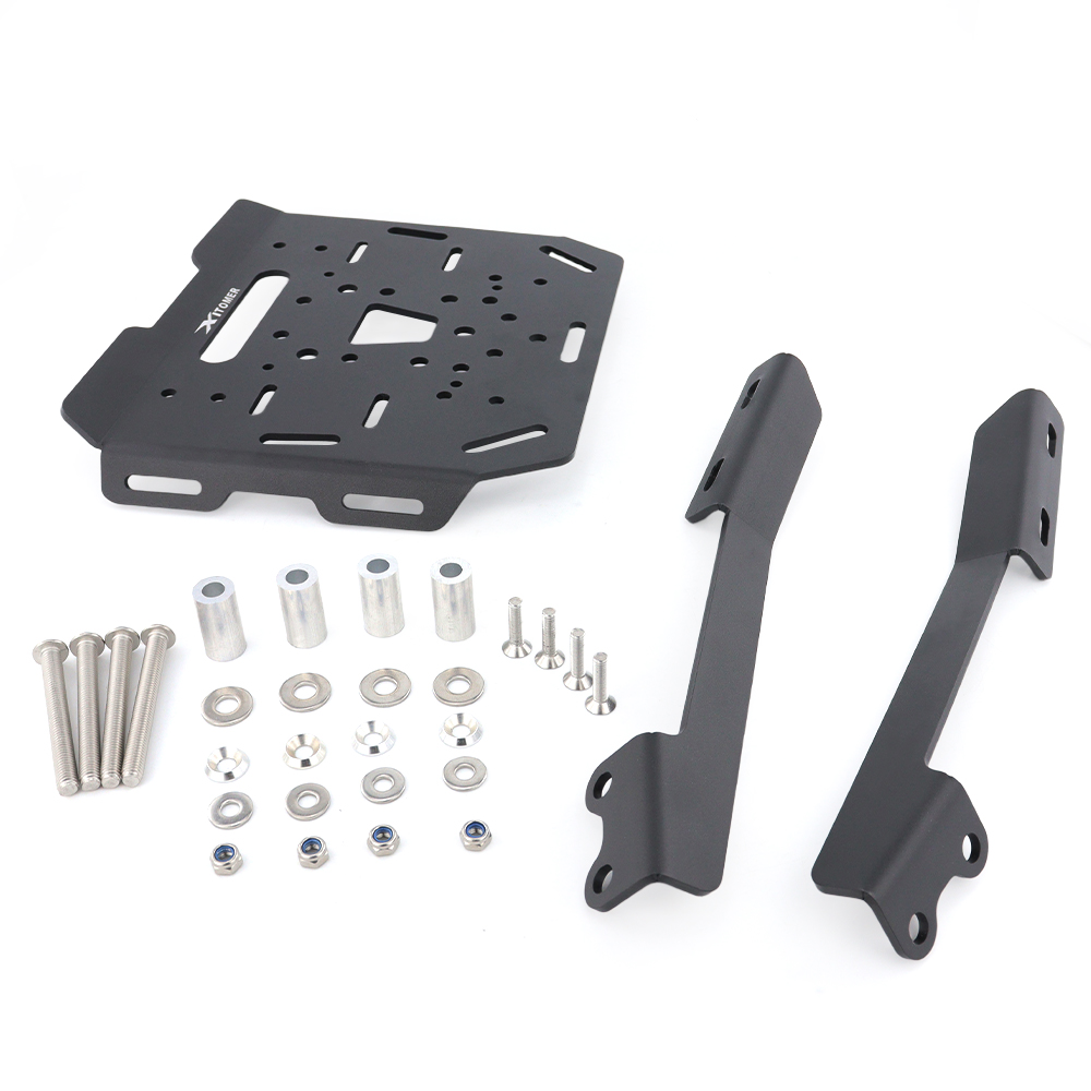 Suporte Traseiro para Bagagem  - Motorcycle Luggage Rack Rear Carrier Steel avaliação e preço