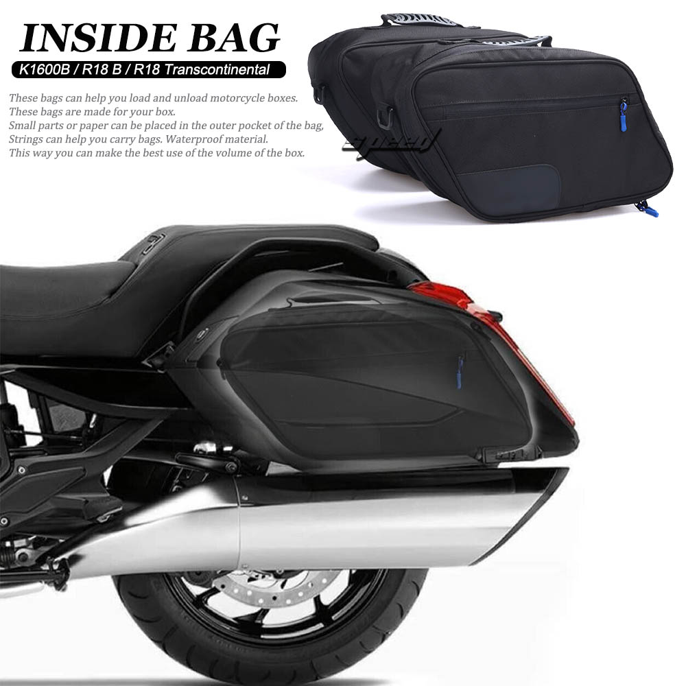 Sacos de bagagem da motociclet - Motorcycle Saddlebag Liner Inner Bags avaliação e preço