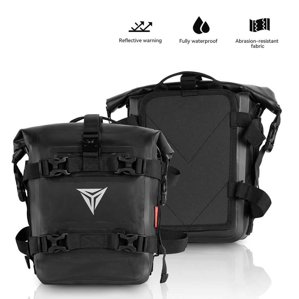 Saco lateral do tanque ao ar l - Motorcycle Crash Bar Waterproof Dry Bag avaliação e preço
