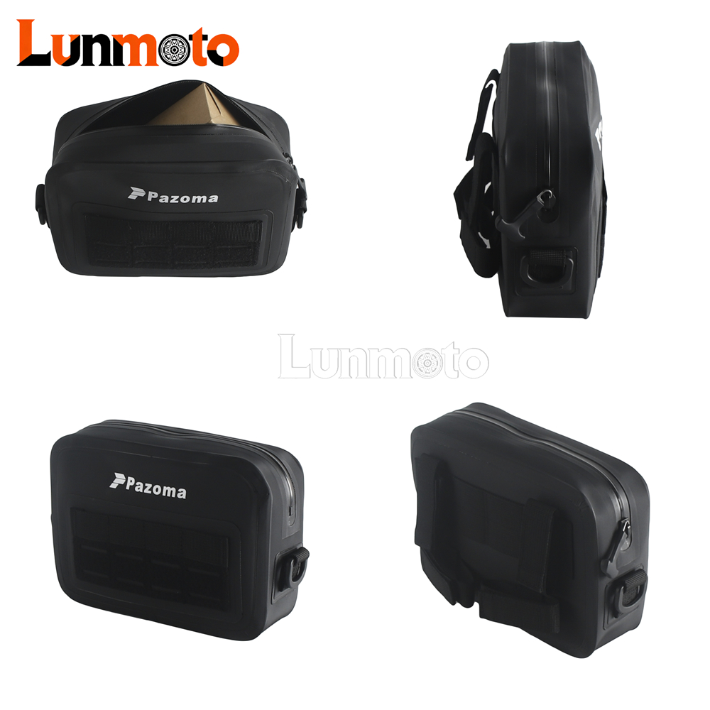 Bolsas para guidão de motocicl - Waterproof Motorcycle Handlebar Bag Pouch avaliação e preço