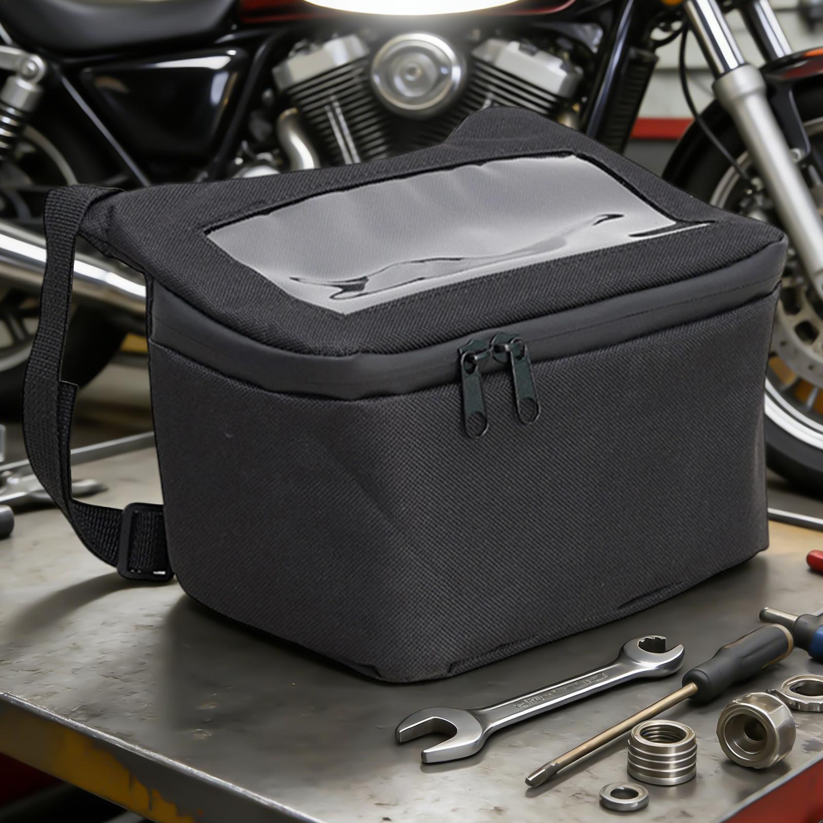 Bolsa para guidão de motocicle - Waterproof Motorcycle Handlebar Bag Pouch avaliação e preço