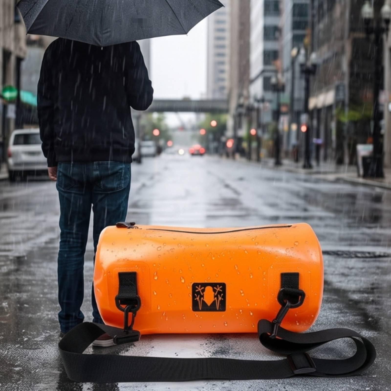 Bolsa Traseira Impermeável par - Motorcycle Tail Bag Waterproof Roll Top avaliação e preço