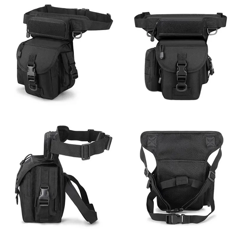 Bolsa de Perna para Atividades - Motorcycle Leg Bag Drop Thigh Pouch avaliação e preço