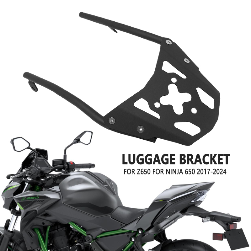 Suporte Traseiro para Bagageir - Motorcycle Luggage Rack Rear Carrier Steel avaliação e preço
