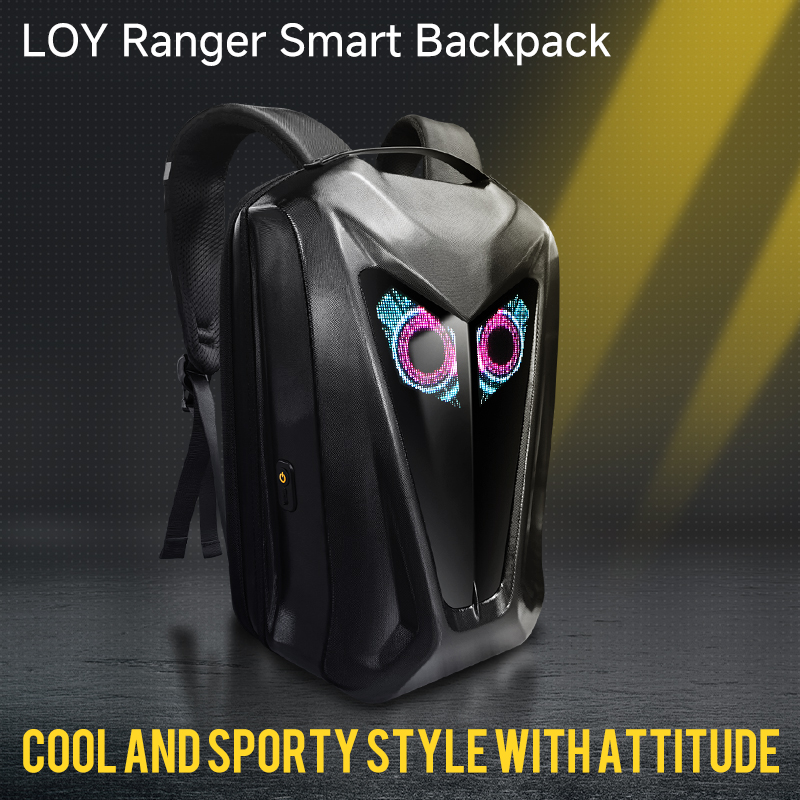 Tela led mochilas coruja bicic - Motorcycle Helmet Backpack Waterproof Led avaliação e preço