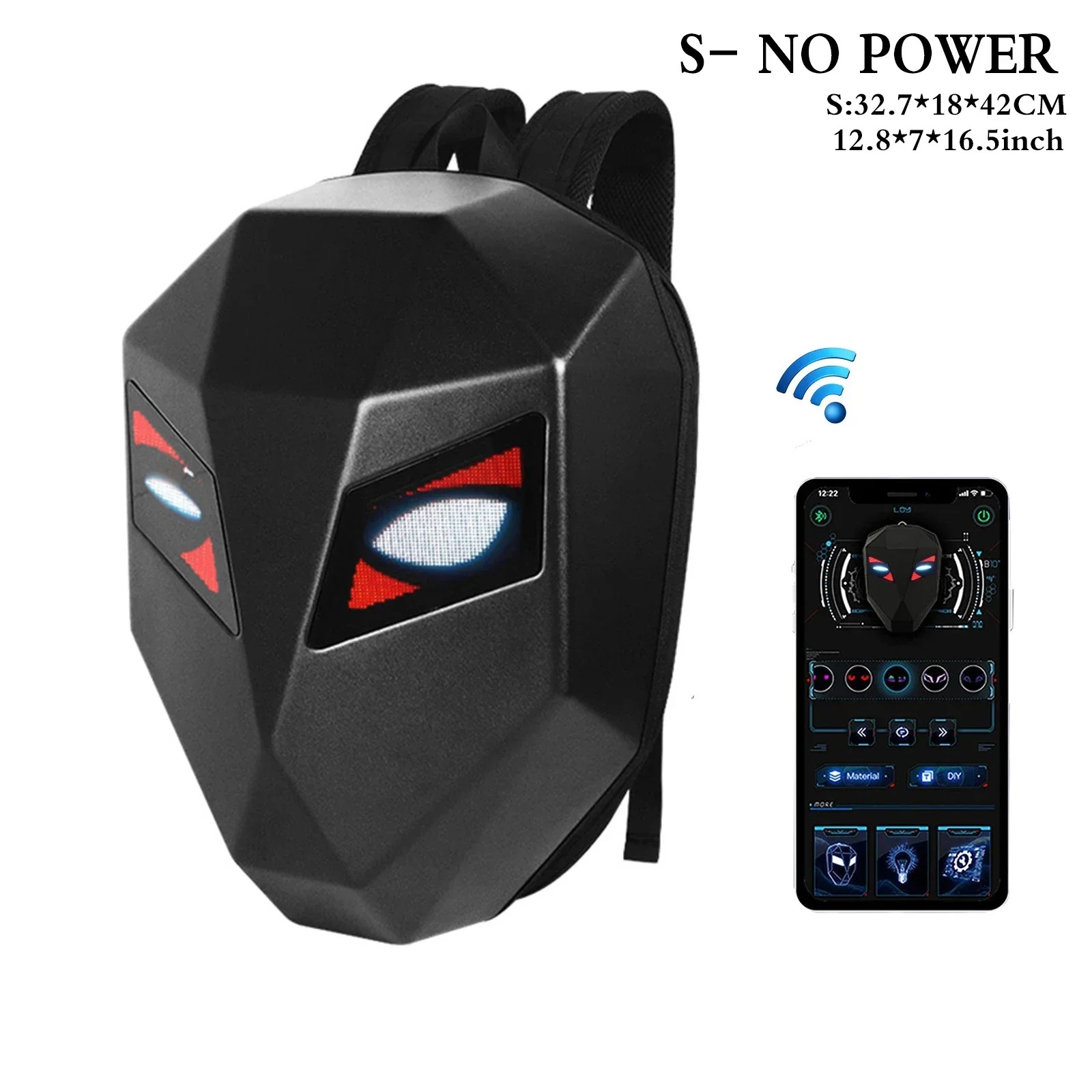 Cavaleiro ciclismo mochila com - Motorcycle Helmet Backpack Waterproof Led avaliação e preço