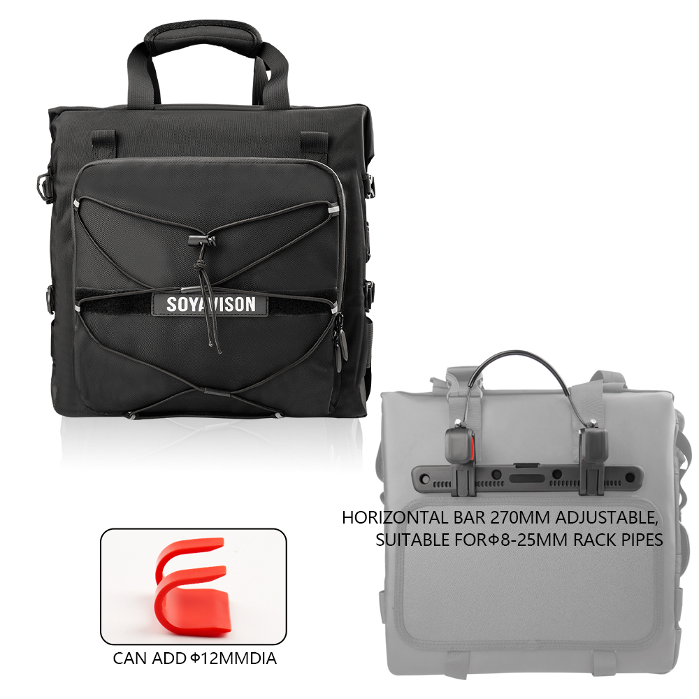 Bolsa de selim para motociclet - Motorcycle Saddlebags Hard Luggage Panniers avaliação e preço