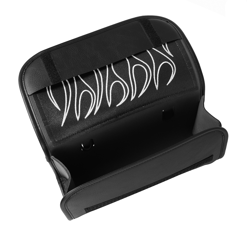 Impermeável PU Leather Motorcy - Waterproof Motorcycle Handlebar Bag Pouch avaliação e preço