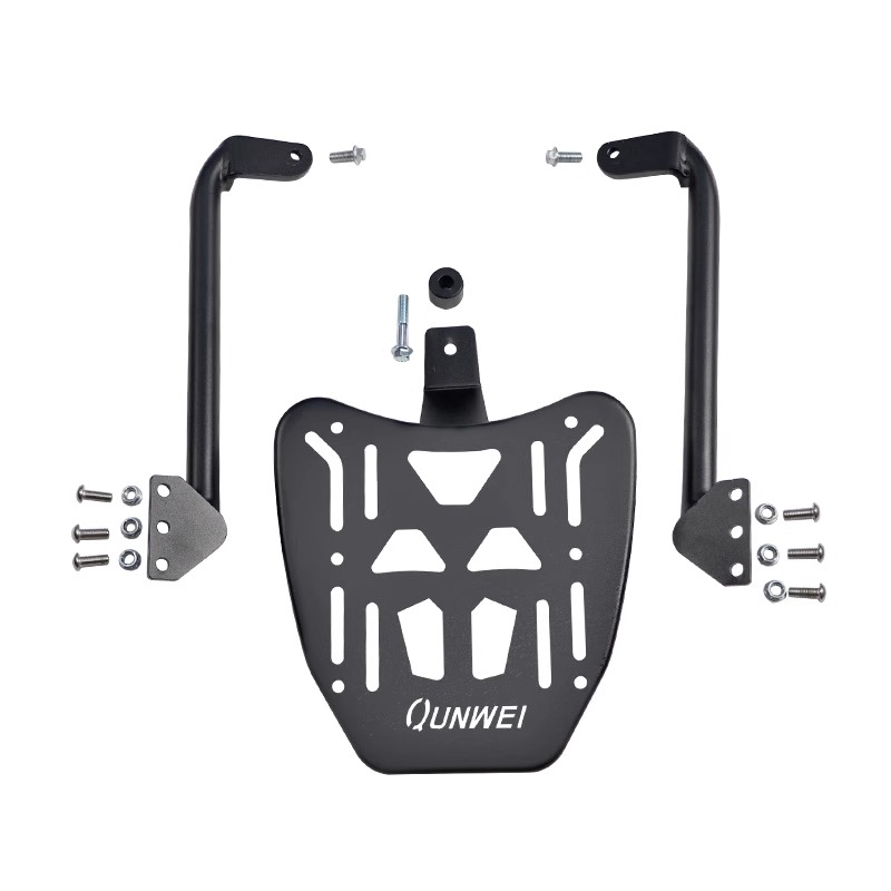 Rack de bagagem para porta-mal - Motorcycle Luggage Rack Rear Carrier Steel avaliação e preço