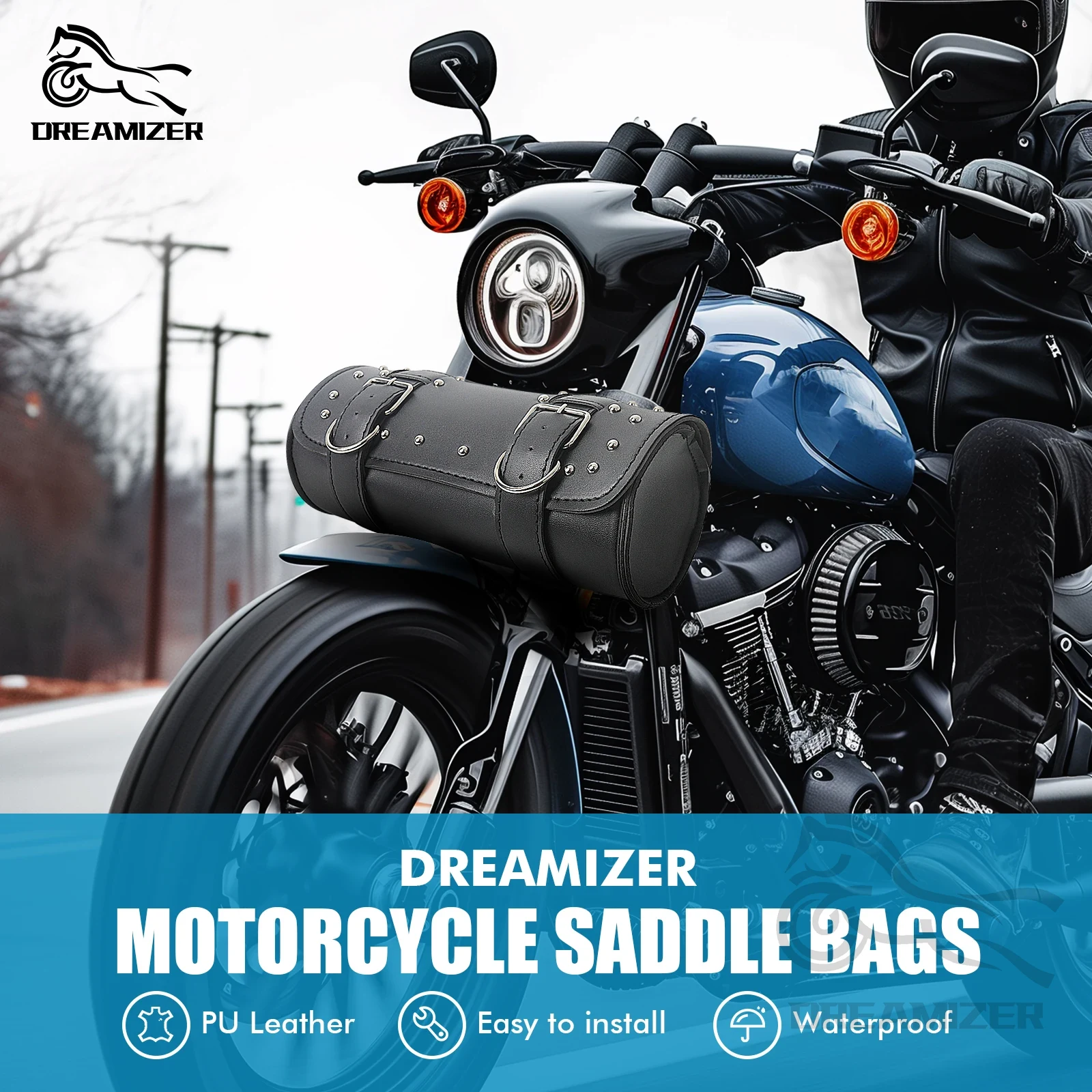 Bolsa de Ferramentas para Garf - Waterproof Motorcycle Handlebar Bag Pouch avaliação e preço
