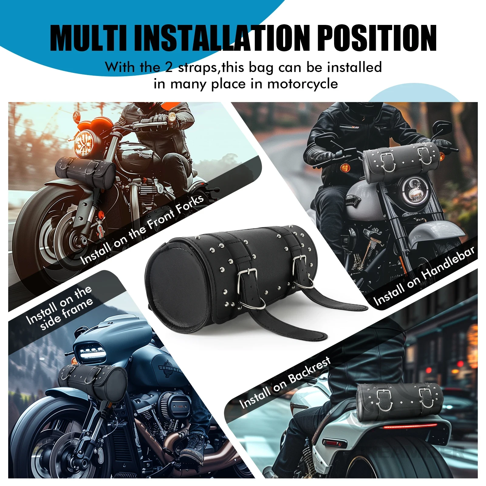 Bolsa de Ferramentas para Garf - Waterproof Motorcycle Handlebar Bag Pouch avaliação e preço