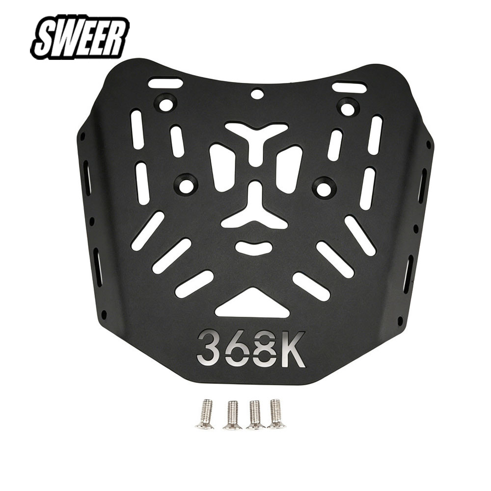 Novo produto para ZONTES 368K: - Motorcycle Luggage Rack Rear Carrier Steel avaliação e preço