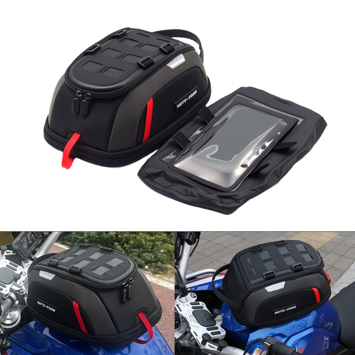 Bolsa de tanque de combustível - Motorcycle Tank Bag Magnetic Quick Release avaliação e preço