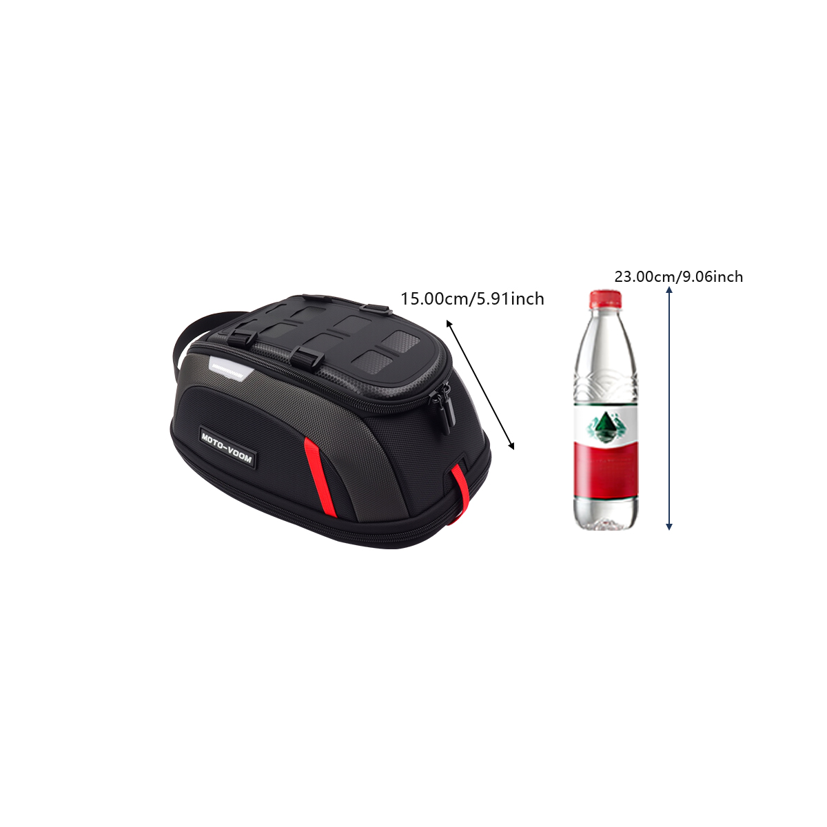 Bolsa de tanque de combustível - Motorcycle Tank Bag Magnetic Quick Release avaliação e preço