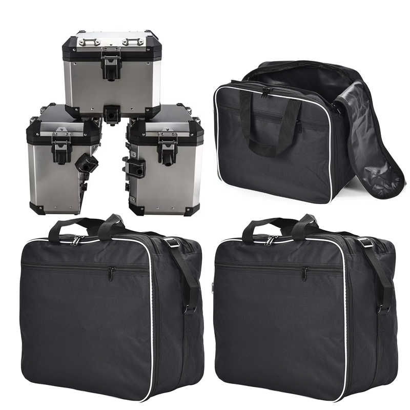 Bolsa lateral para motocicleta - Motorcycle Saddlebag Liner Inner Bags avaliação e preço